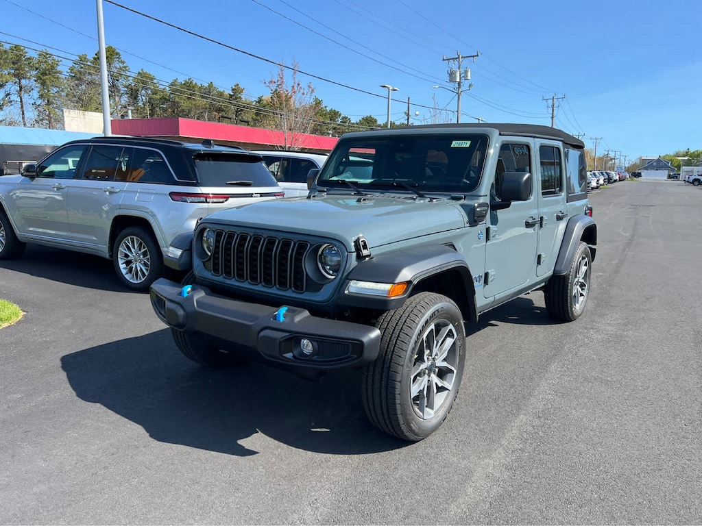 New 2024 Jeep Wrangler 4xe 4DOOR SPORT S for Sale Hyannis, MA