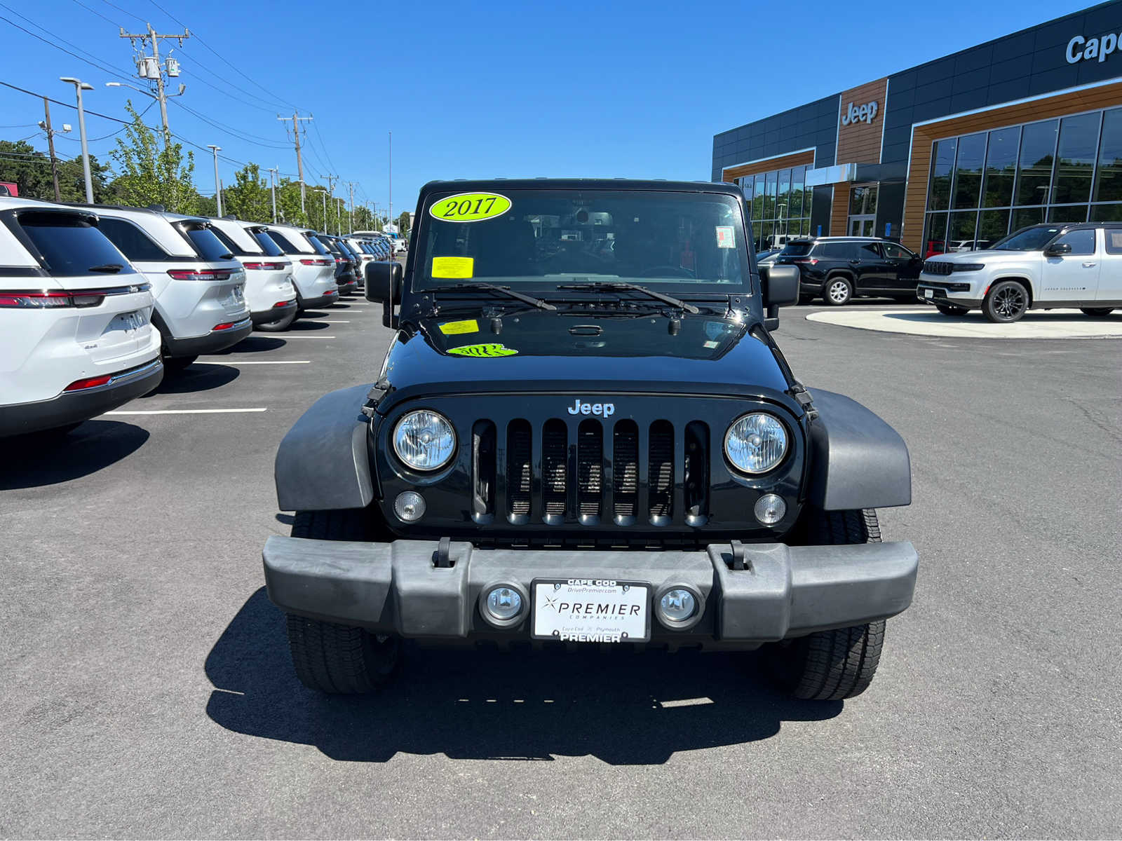 Used 2017 Jeep Wrangler Unlimited Sport S with VIN 1C4BJWDG5HL710893 for sale in Hyannis, MA