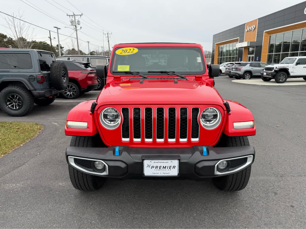 Certified 2022 Jeep Wrangler Unlimited 4xe Unlimited Sahara SUV