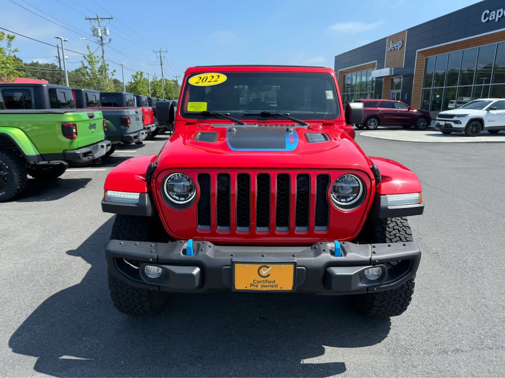Certified 2022 Jeep Wrangler Unlimited 4xe Unlimited Rubicon SUV