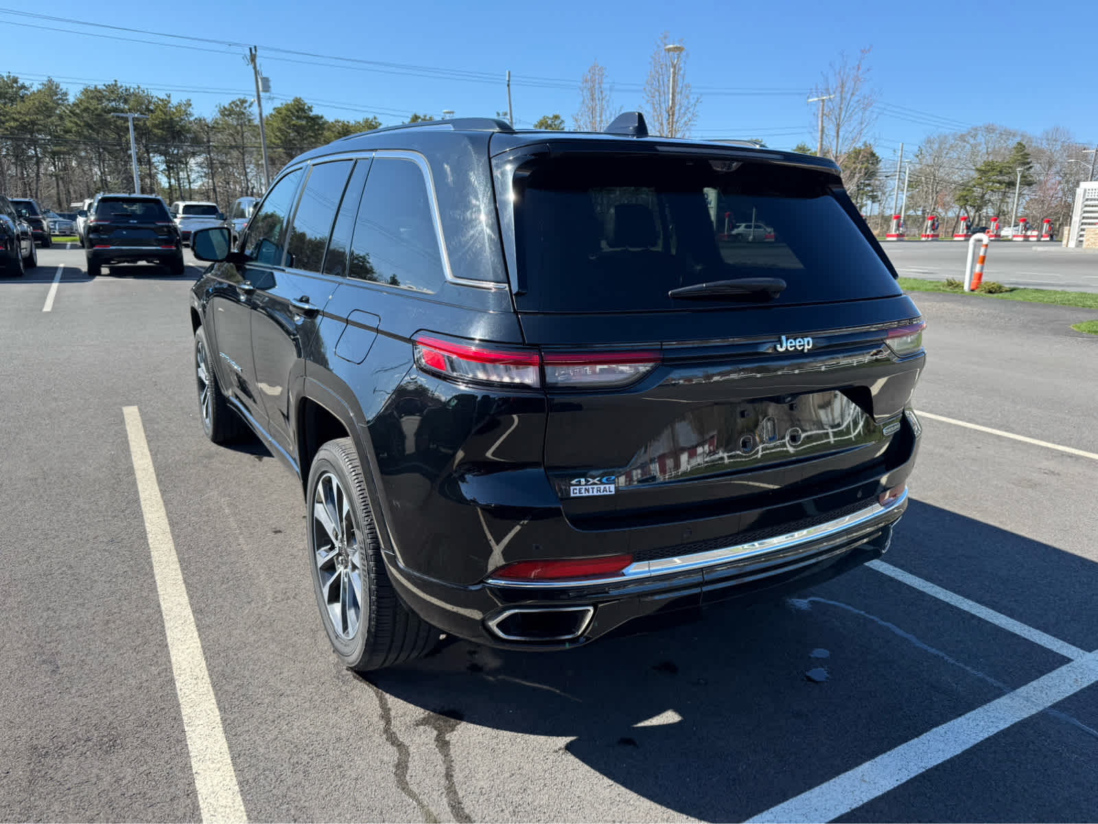 Used 2023 Jeep Grand Cherokee Overland 4xe with VIN 1C4RJYD60P8784824 for sale in Barnstable, MA
