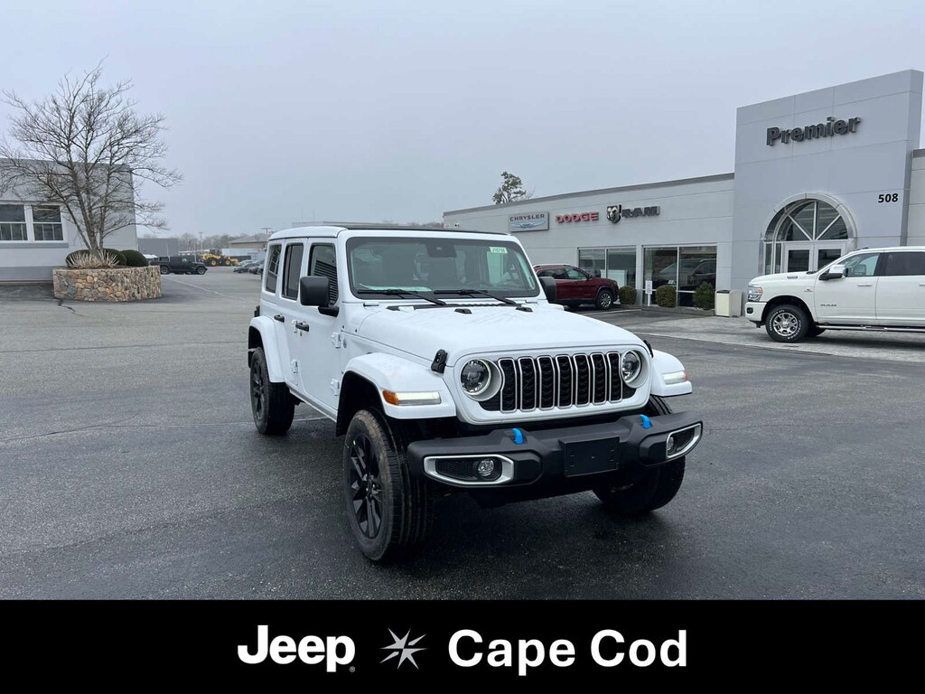 New 2024 Jeep Wrangler 4xe 4DOOR SAHARA for Sale Hyannis, MA Premier