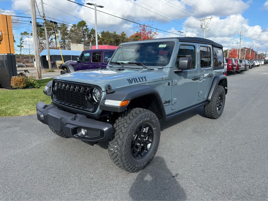 New 2026 Jeep Wrangler 4-DOOR WILLYS Sport Utility
