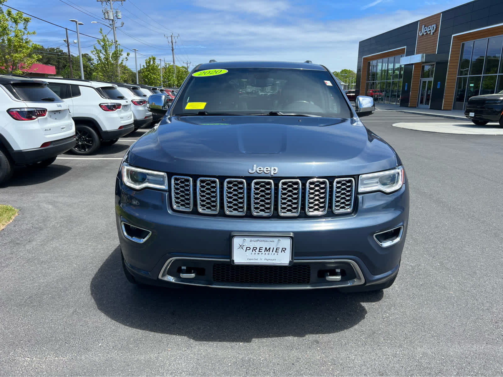 Used 2020 Jeep Grand Cherokee Overland with VIN 1C4RJFCG6LC219077 for sale in Hyannis, MA