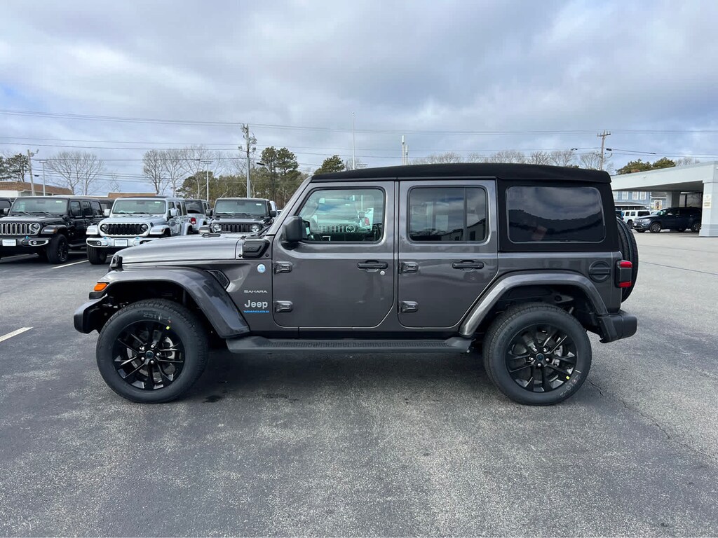 New 2024 Jeep Wrangler 4xe 4DOOR SAHARA for Sale Hyannis, MA Premier