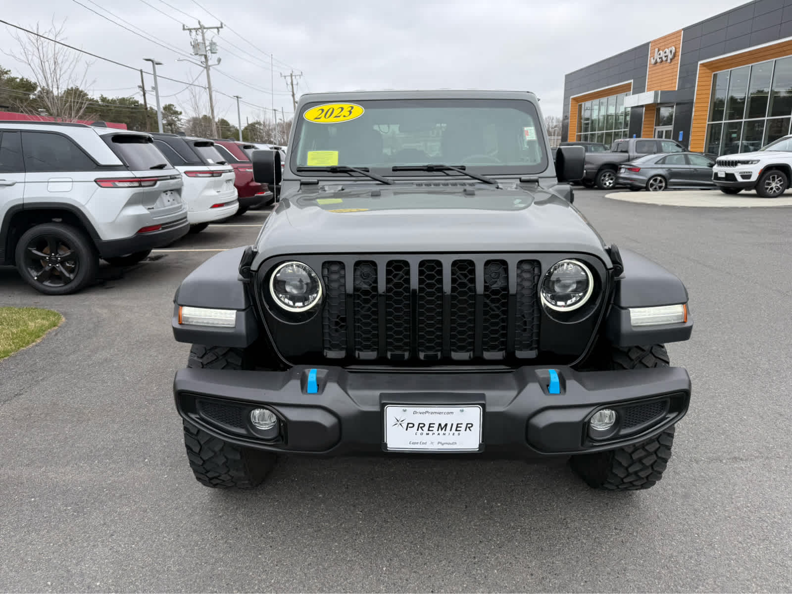 Used 2023 Jeep Wrangler 4xe Willys 4XE with VIN 1C4JJXN68PW612848 for sale in Barnstable, MA