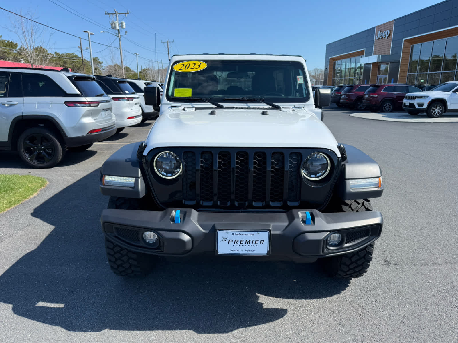 Used 2023 Jeep Wrangler 4xe Willys 4XE with VIN 1C4JJXN64PW650917 for sale in Barnstable, MA