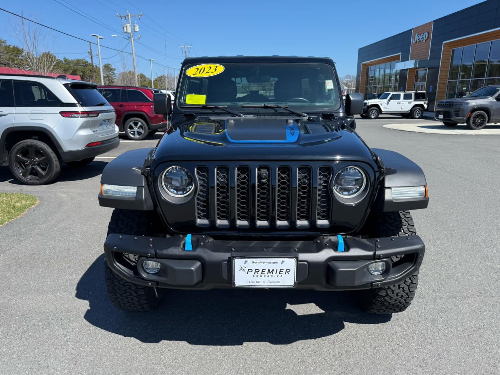 Used 2023 Jeep Wrangler 4xe Rubicon 4XE with VIN 1C4JJXR64PW521893 for sale in Barnstable, MA