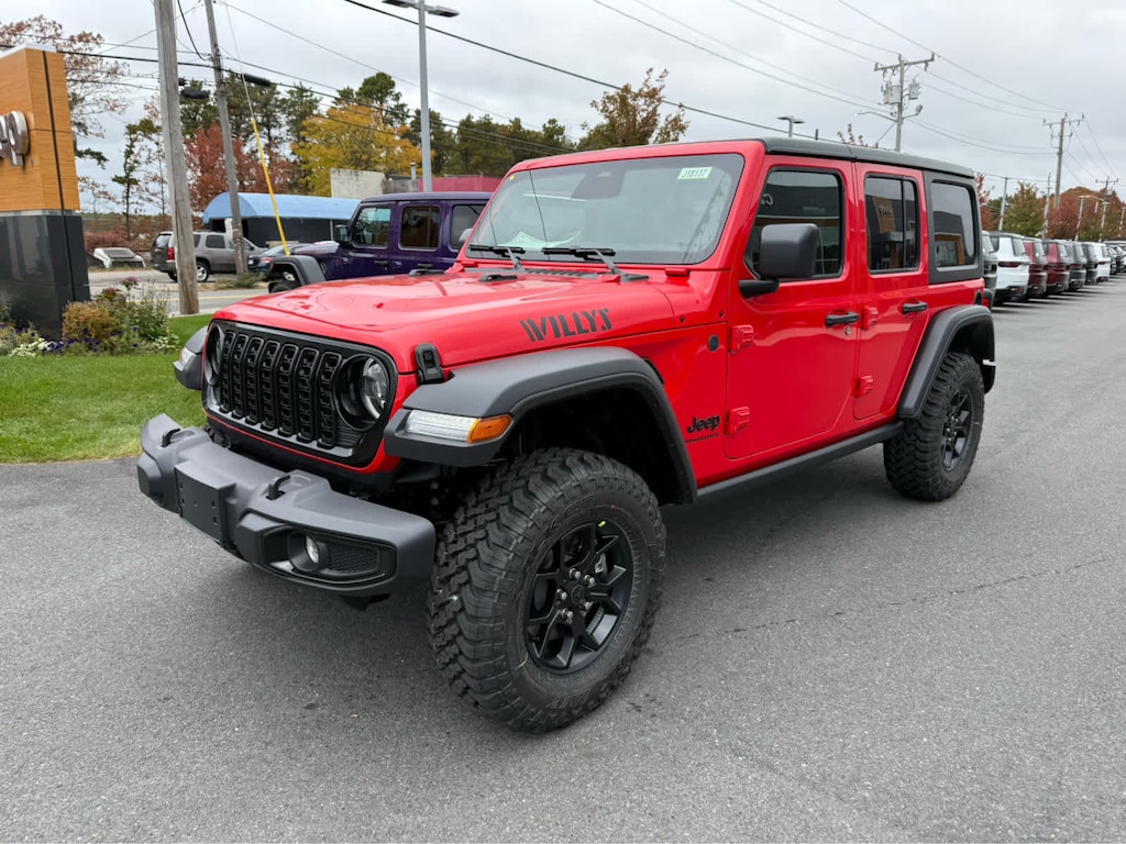 New 2026 Jeep Wrangler 4-DOOR WILLYS Sport Utility