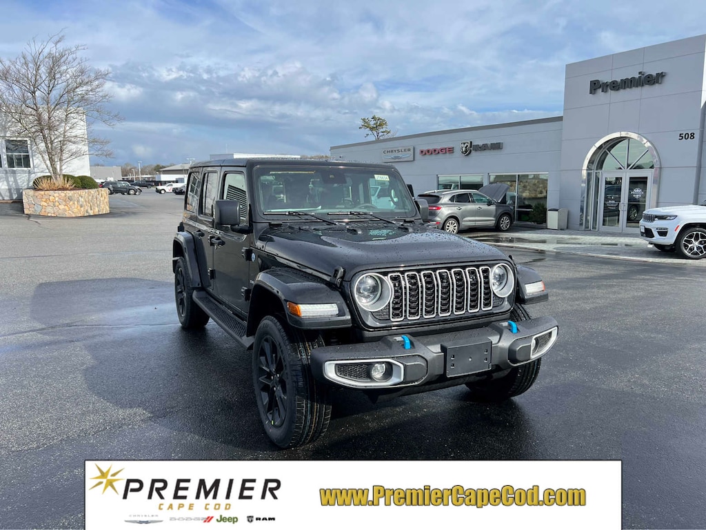 New 2024 Jeep Wrangler 4xe 4DOOR SAHARA for Sale Hyannis, MA Premier