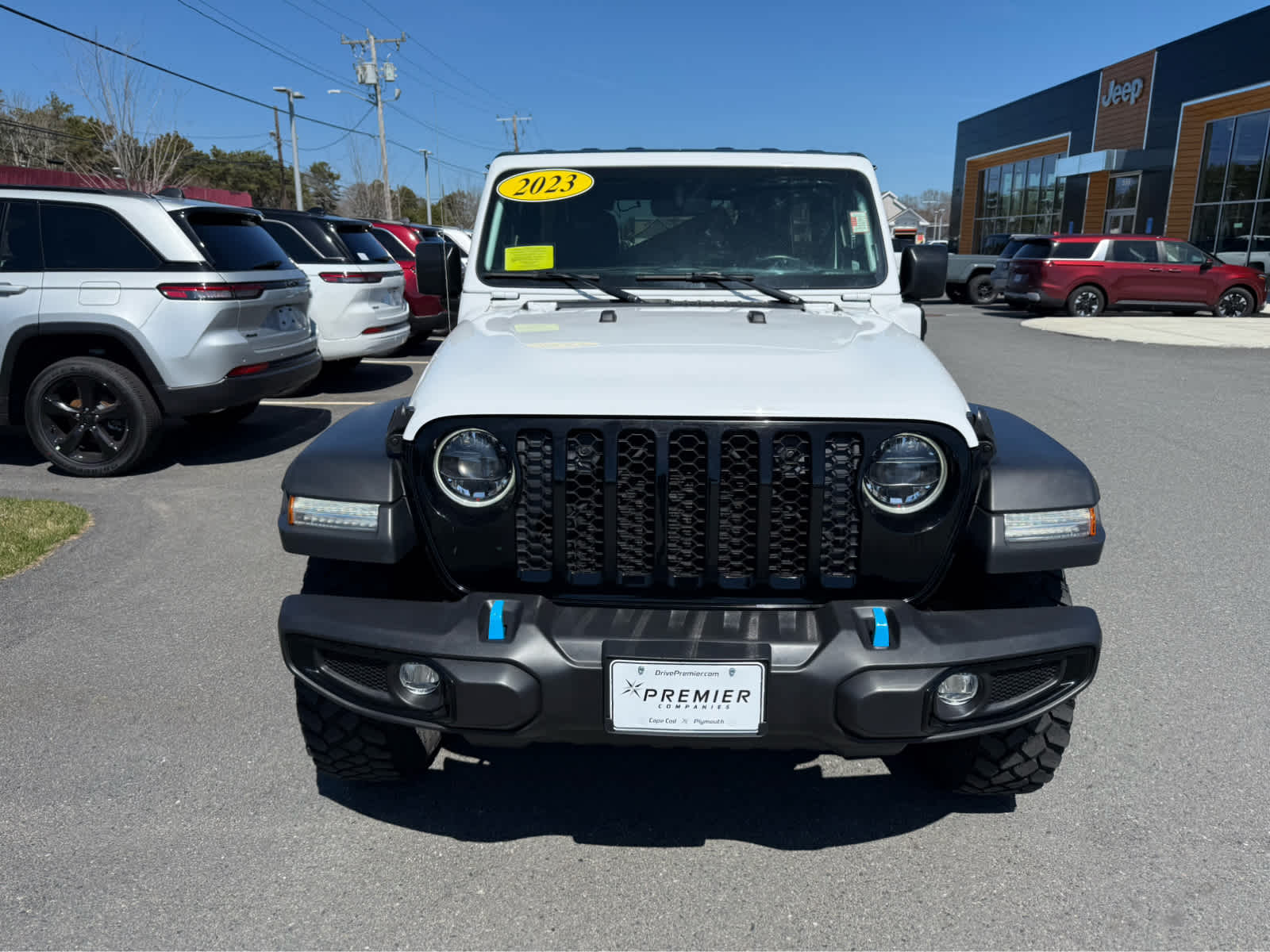 Used 2023 Jeep Wrangler 4xe Willys 4XE with VIN 1C4JJXN61PW685088 for sale in Barnstable, MA