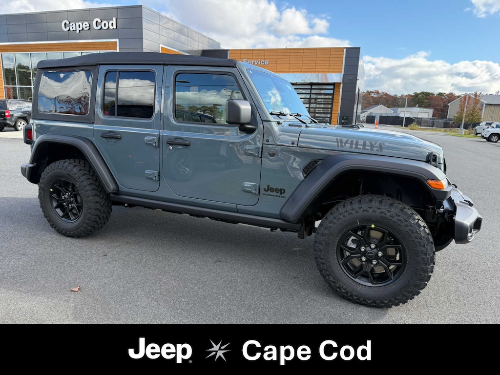 New 2026 Jeep Wrangler 4-DOOR WILLYS Sport Utility