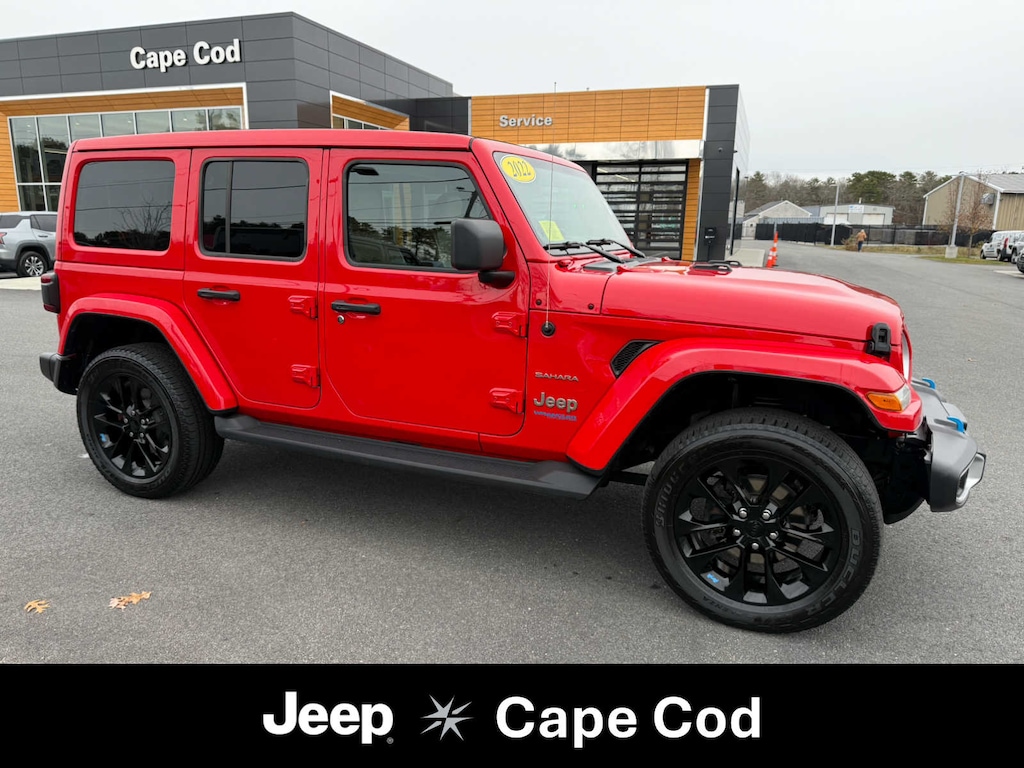 Certified 2022 Jeep Wrangler Unlimited 4xe Unlimited Sahara SUV