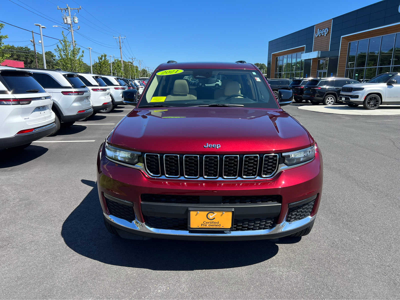 Used 2021 Jeep Grand Cherokee L Limited with VIN 1C4RJKBG1M8138597 for sale in Hyannis, MA