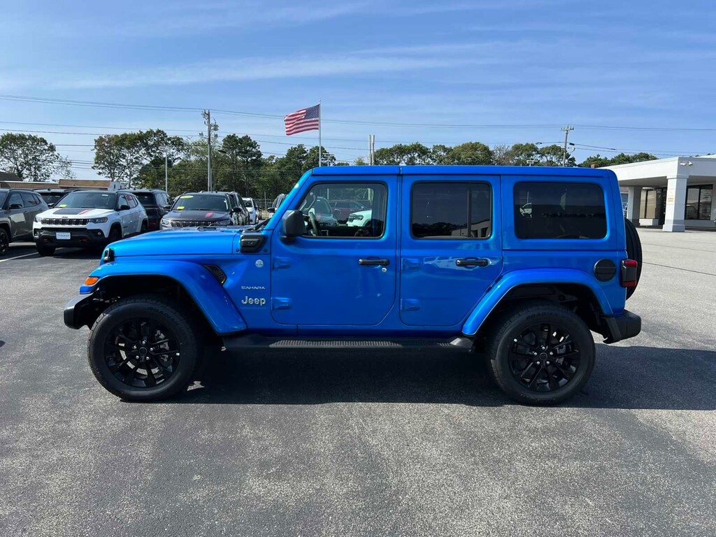 New 2024 Jeep Wrangler 4xe 4DOOR SAHARA for Sale Hyannis, MA Premier