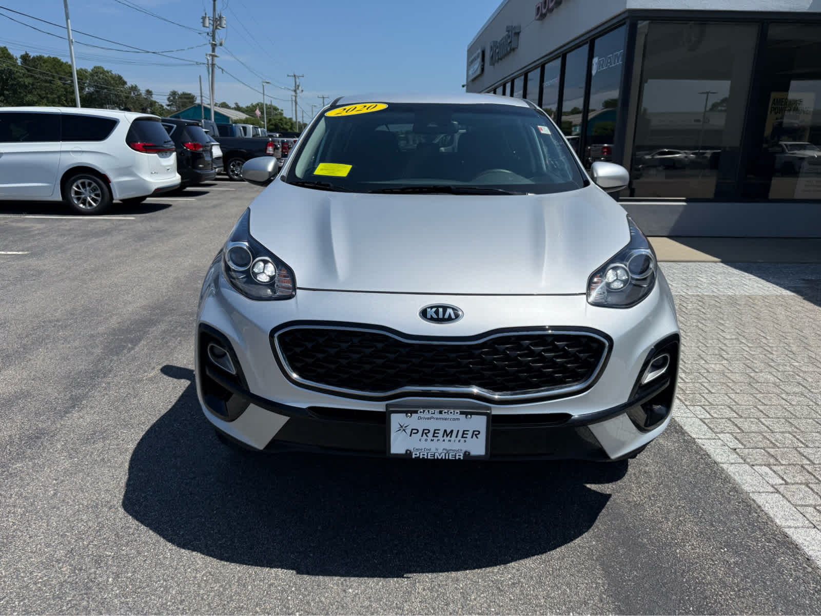 Used 2020 Kia Sportage LX with VIN KNDPMCAC2L7631230 for sale in Barnstable, MA