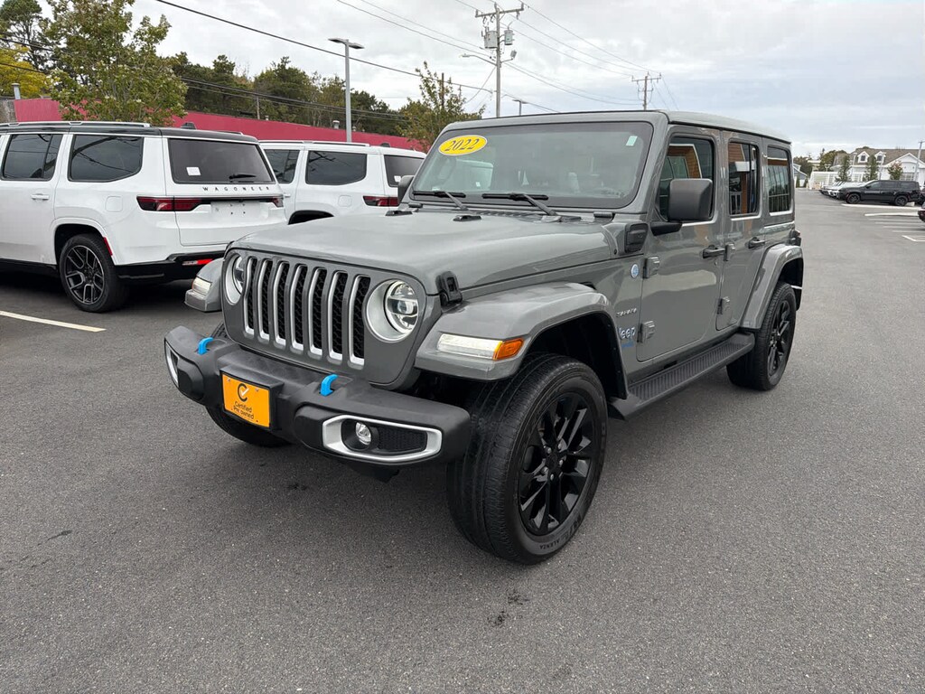 Used 2022 Jeep Wrangler Unlimited 4xe Unlimited Sahara SUV