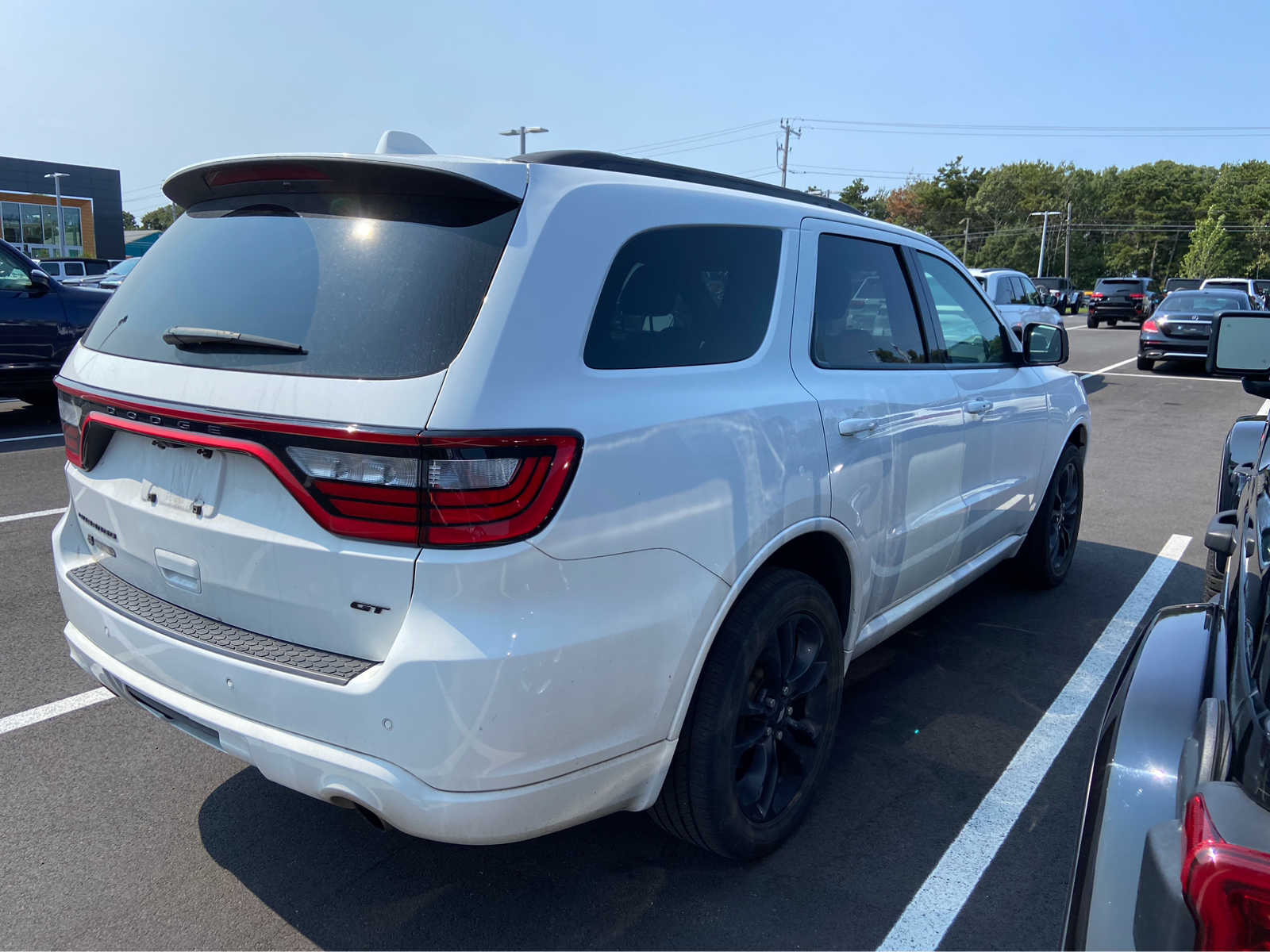 Used 2021 Dodge Durango GT Plus with VIN 1C4RDJDG9MC575985 for sale in Hyannis, MA