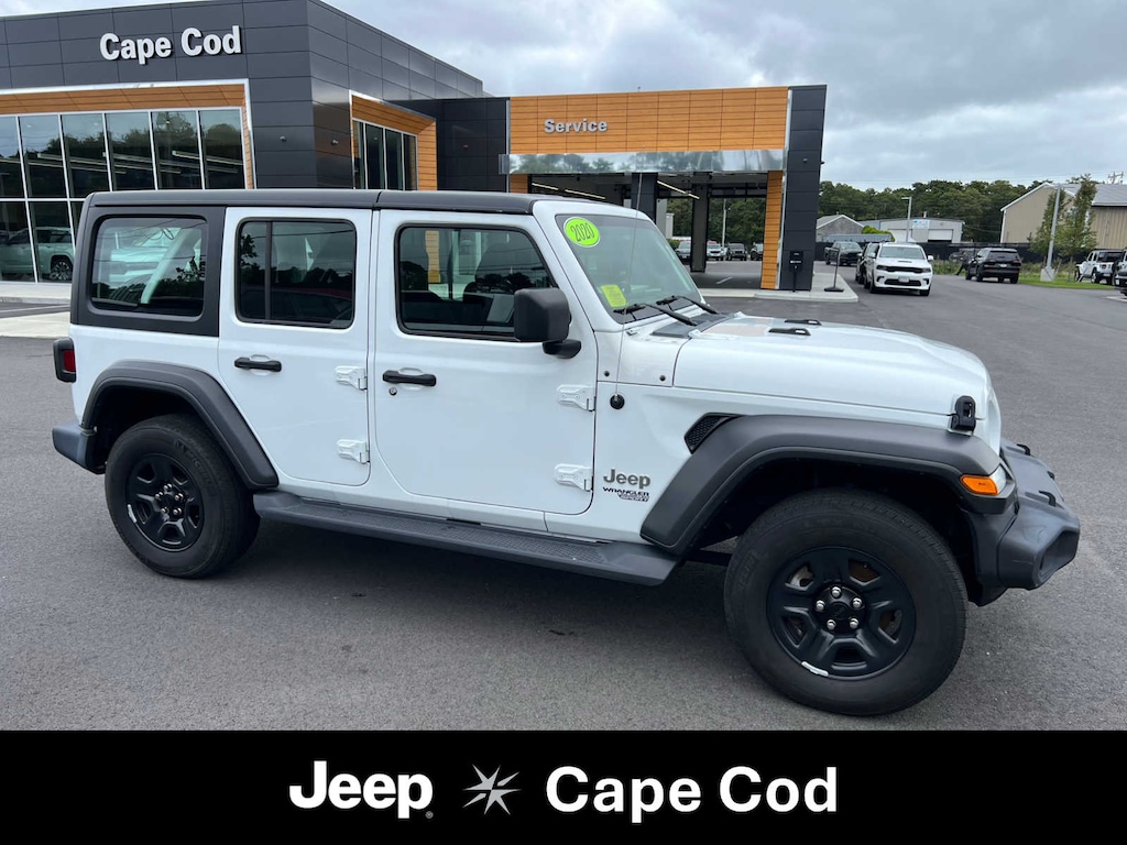 Certified Used 2020 Jeep Wrangler Sport for sale in Hyannis, MA