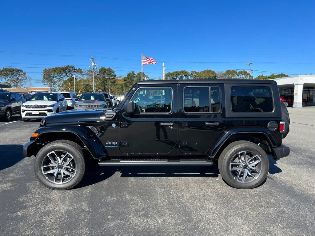 New 2024 Jeep Wrangler 4xe 4DOOR SPORT S for Sale Hyannis, MA