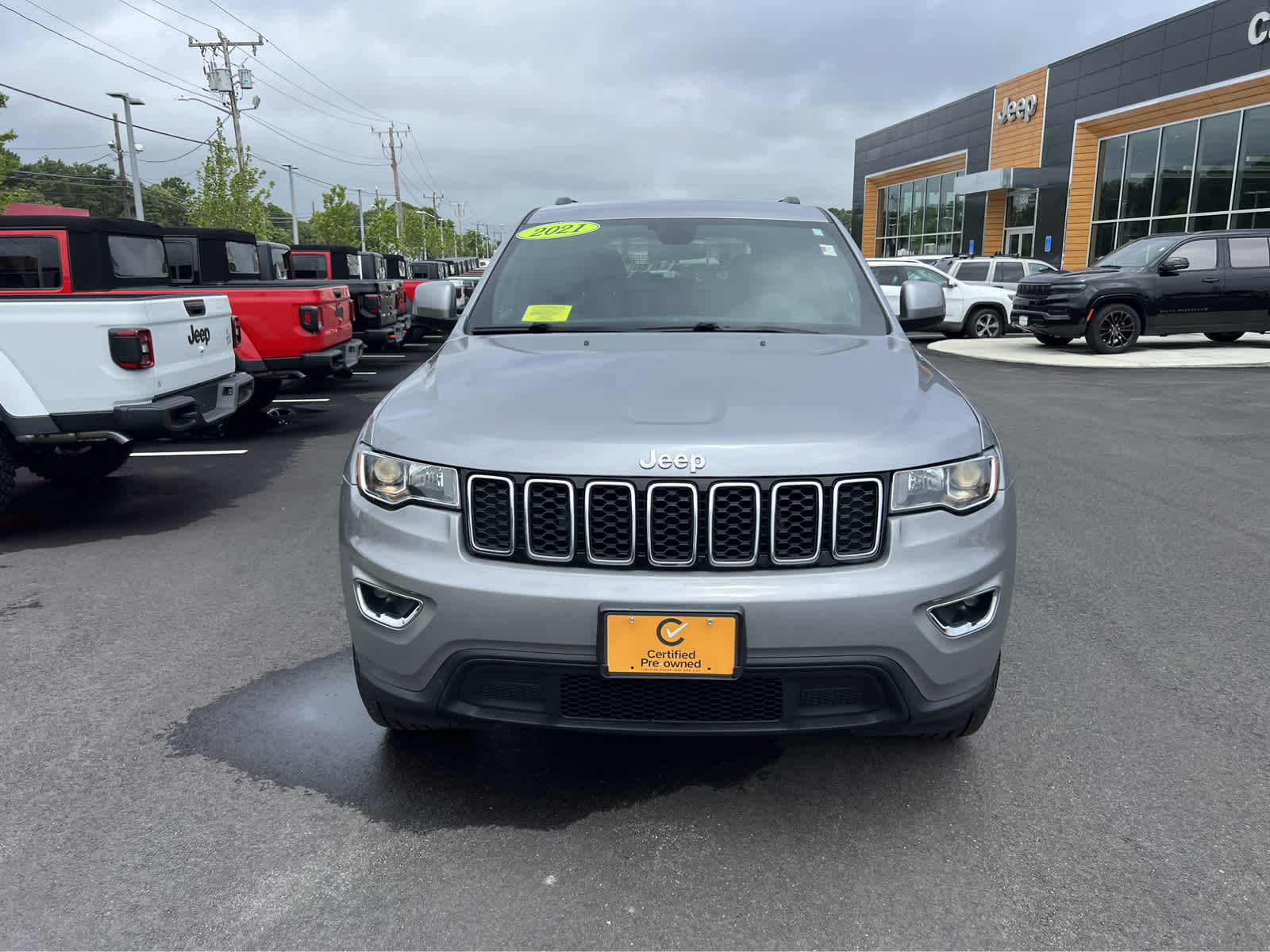 Certified 2021 Jeep Grand Cherokee Laredo E with VIN 1C4RJFAG5MC772145 for sale in Hyannis, MA