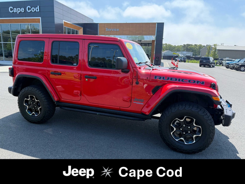 Certified 2022 Jeep Wrangler Unlimited 4xe Unlimited Rubicon SUV