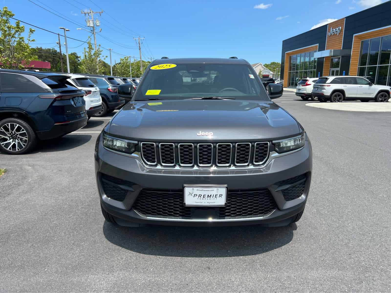 Used 2025 Jeep Grand Cherokee Laredo with VIN 1C4RJHAG5SC266954 for sale in Hyannis, MA