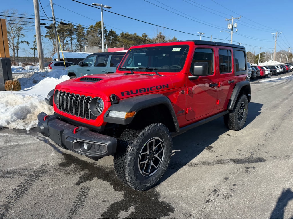 New 2026 Jeep Wrangler 4-DOOR RUBICON Sport Utility
