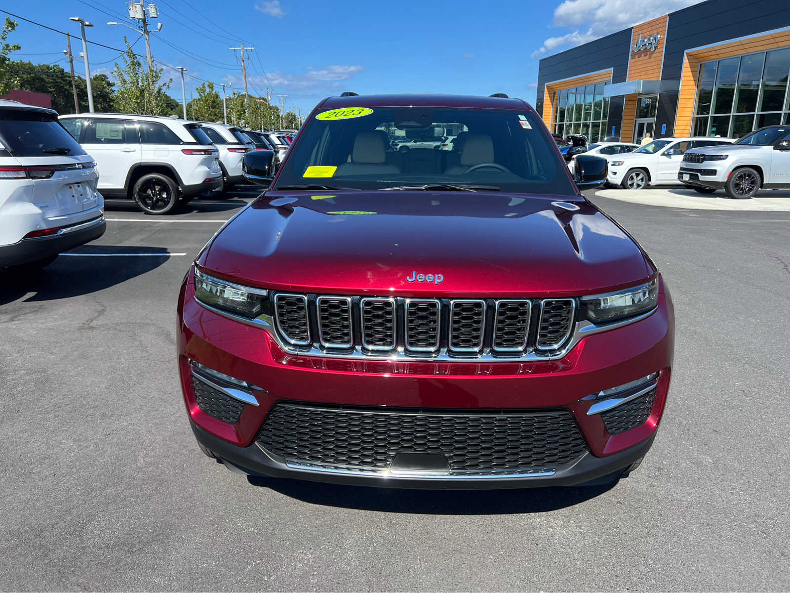 Certified 2023 Jeep Grand Cherokee Limited with VIN 1C4RJHBG2PC645013 for sale in Hyannis, MA