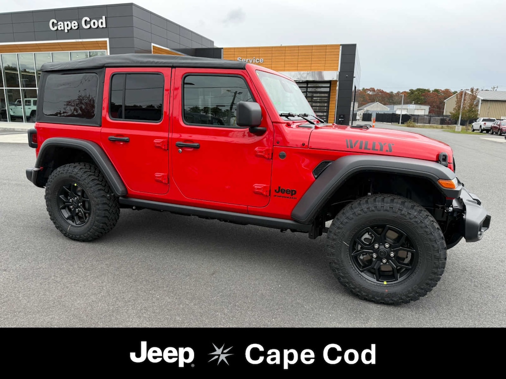 New 2026 Jeep Wrangler 4-DOOR WILLYS Sport Utility