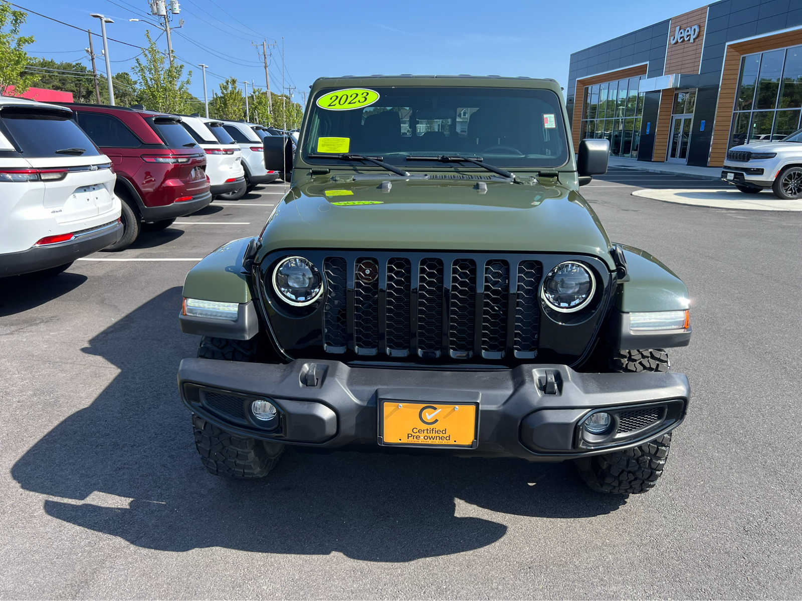 Certified 2023 Jeep Gladiator WILLYS with VIN 1C6HJTAG7PL530995 for sale in Hyannis, MA