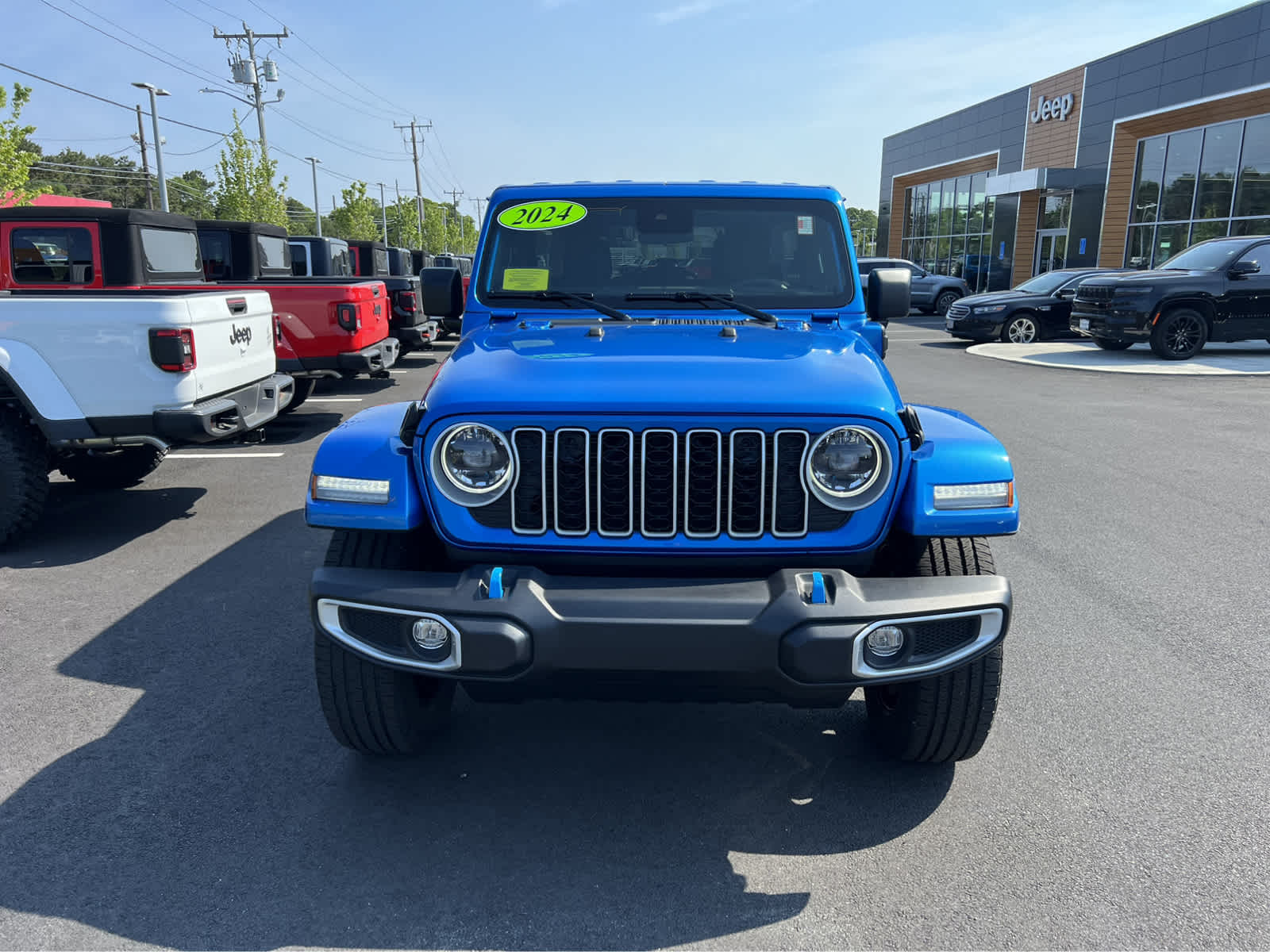 Certified 2024 Jeep Wrangler 4xe Sahara 4XE with VIN 1C4RJXP6XRW174689 for sale in Hyannis, MA