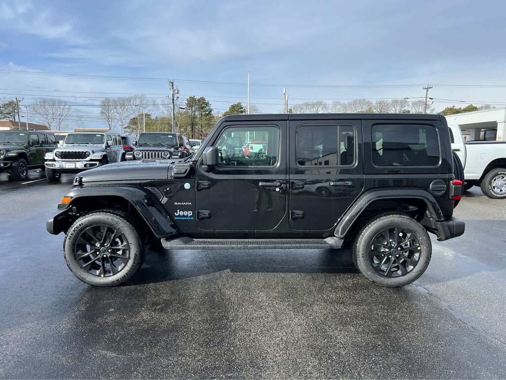 New 2024 Jeep Wrangler 4xe 4DOOR SAHARA for Sale Hyannis, MA Premier