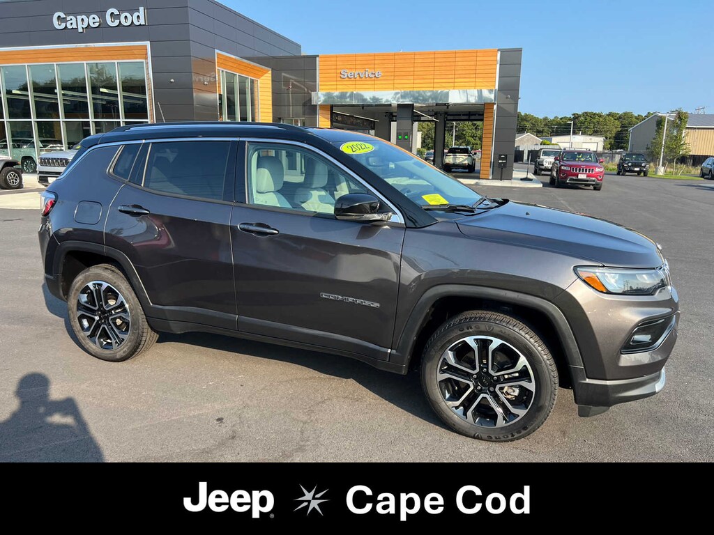 Certified Used 2022 Jeep Compass Limited for sale in Hyannis, MA