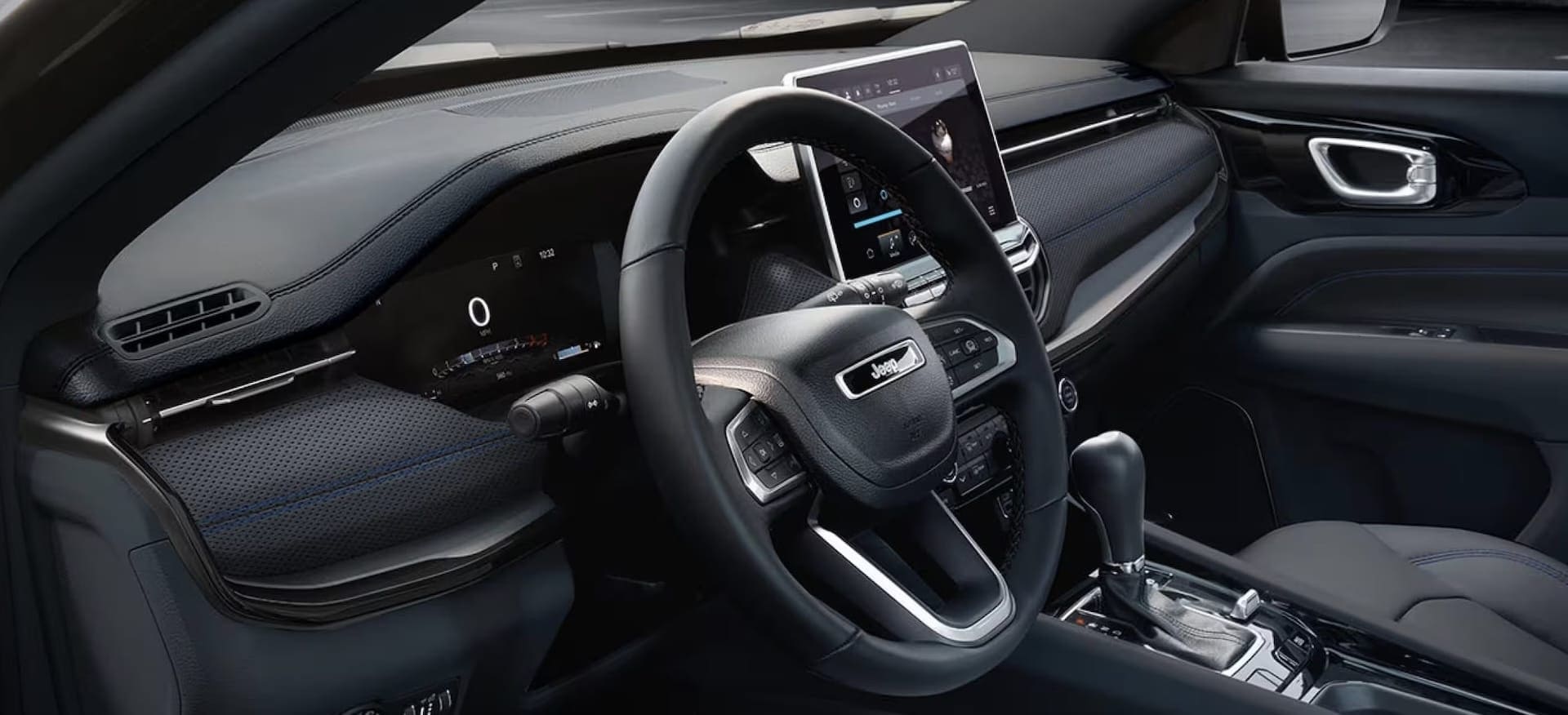 2026 Jeep Compass interior showing the second row