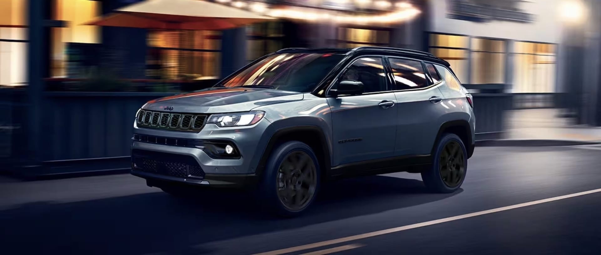 2026 Jeep Compass Trailhawk on a sand track