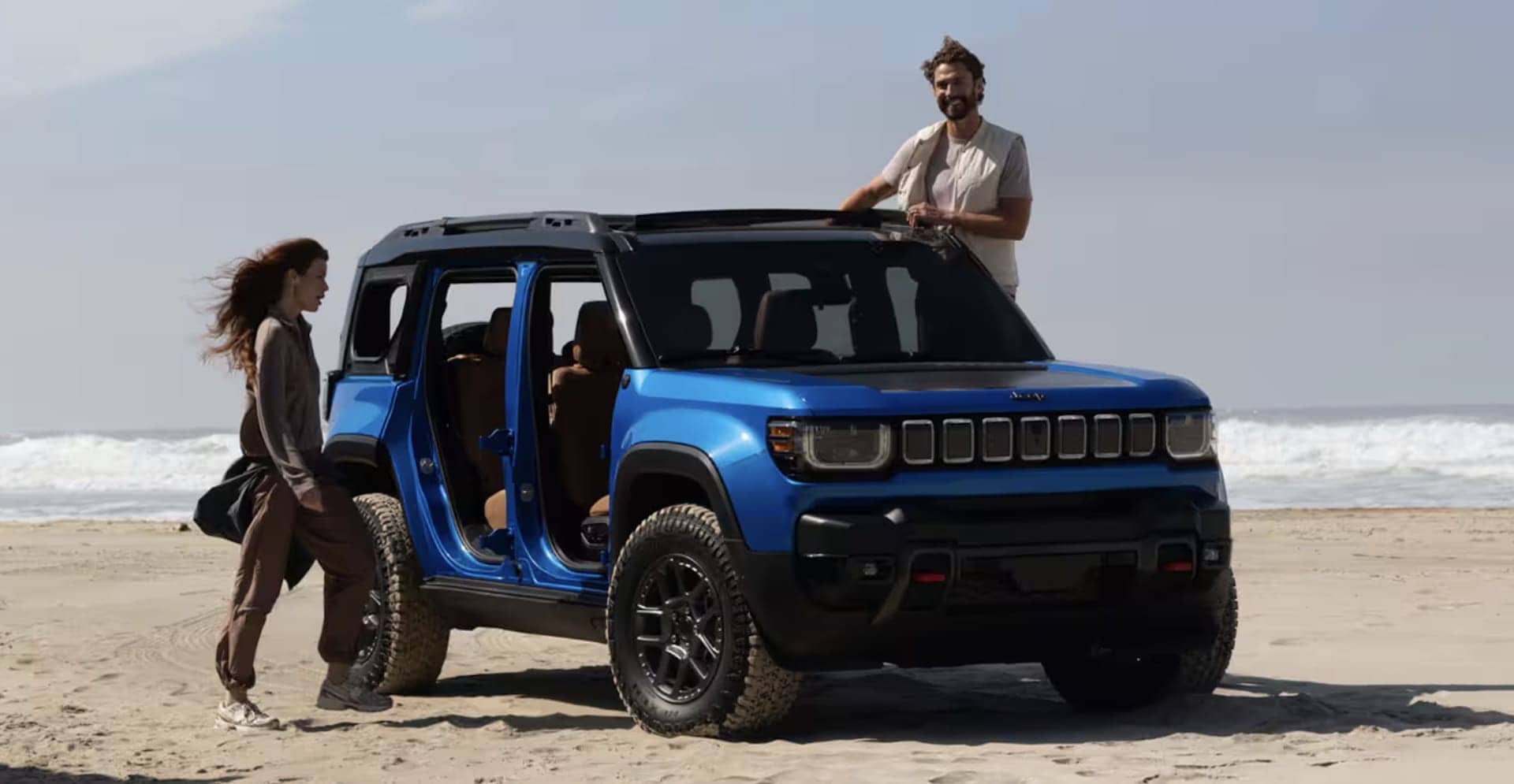 2026 Jeep Recon exterior beside Cape Cod water