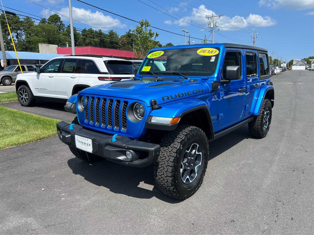 Used 2023 Jeep Wrangler 4xe Rubicon for Sale Hyannis, MA Premier Cape
