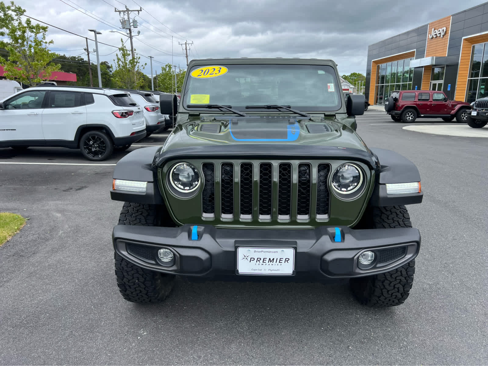 Used 2023 Jeep Wrangler 4xe Rubicon 4XE with VIN 1C4JJXR6XPW700455 for sale in Hyannis, MA