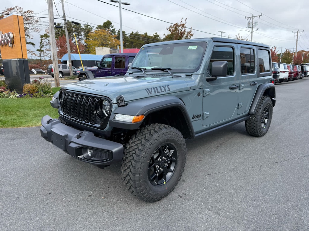 New 2026 Jeep Wrangler 4-DOOR WILLYS Sport Utility