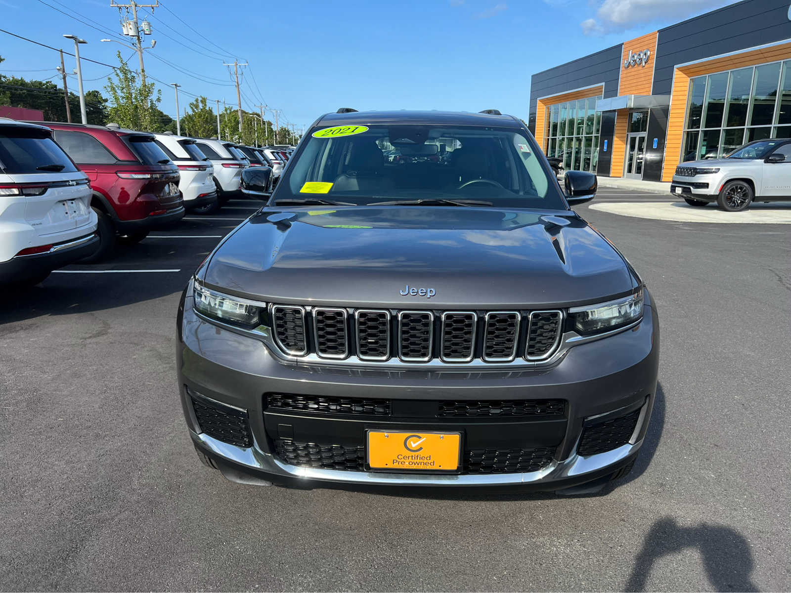 Used 2021 Jeep Grand Cherokee L Limited with VIN 1C4RJKBG7M8143786 for sale in Hyannis, MA