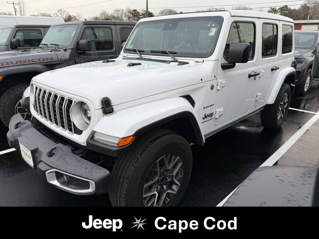Used 2024 Jeep Wrangler Sahara for sale in Hyannis, MA 1C4PJXEG7RW268144