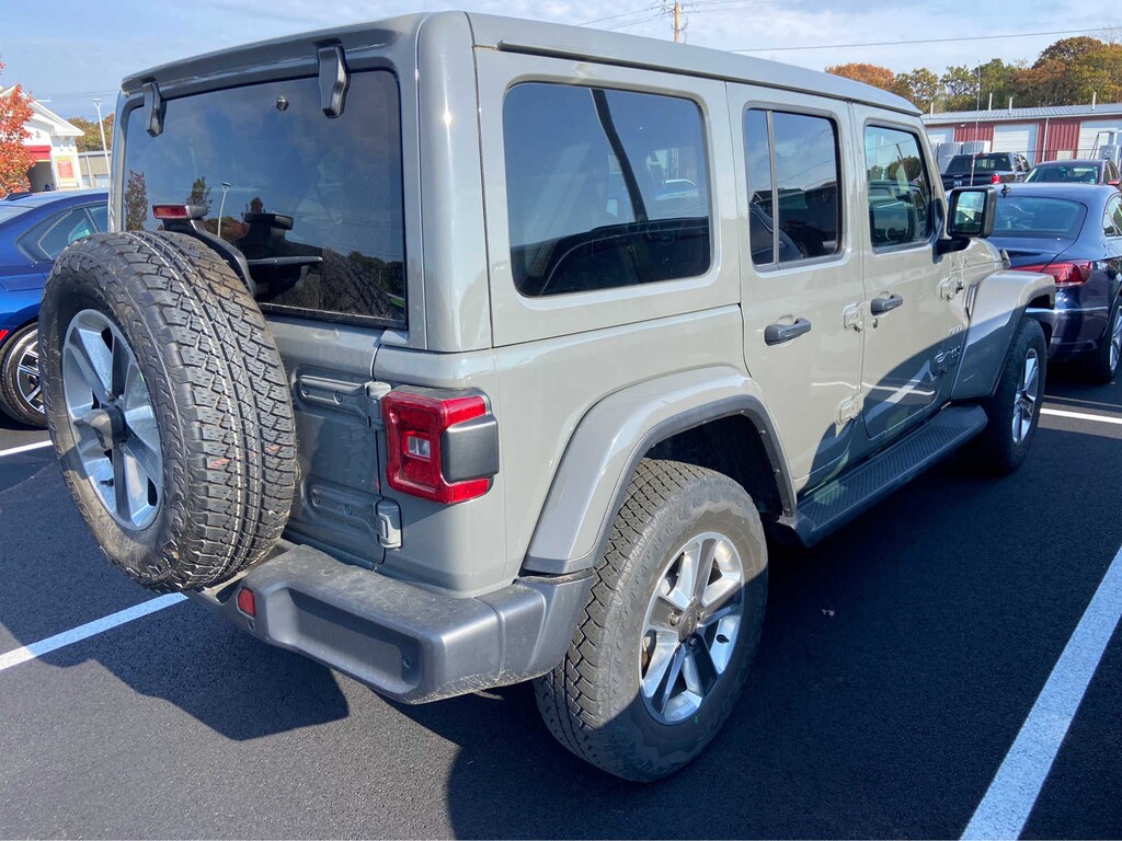 Used 2021 Jeep Wrangler Unlimited Sahara for sale in Hyannis, Cape Cod
