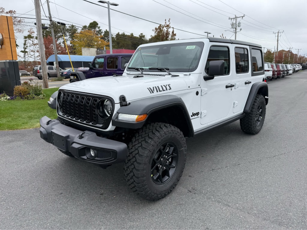 New 2026 Jeep Wrangler 4-DOOR WILLYS Sport Utility