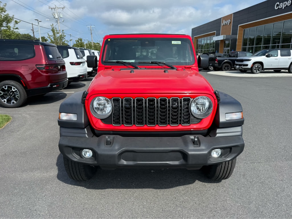 New 2025 Jeep Wrangler 4-DOOR SPORT S Sport Utility