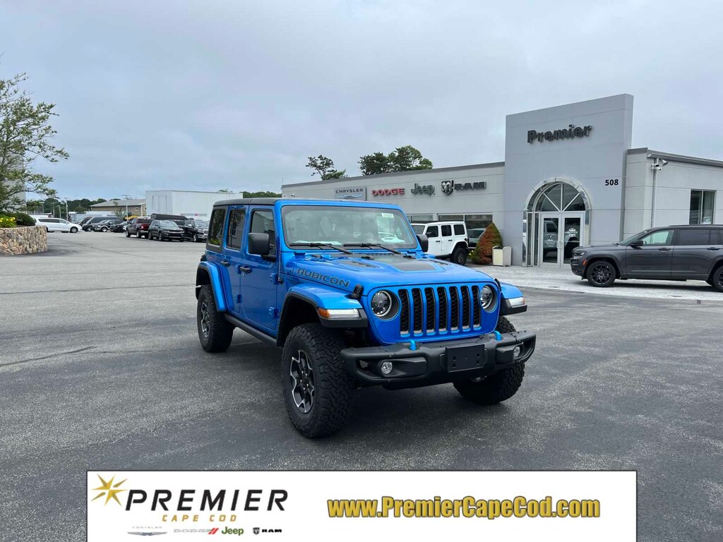 New 2023 Jeep Wrangler 4xe WRANGLER RUBICON 4xe for Sale Hyannis, MA
