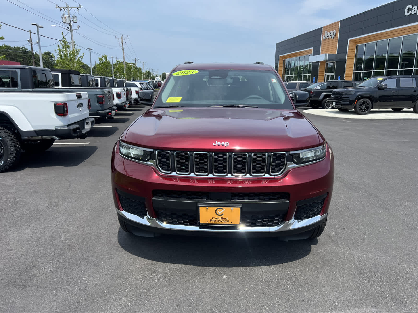 Certified 2023 Jeep Grand Cherokee L Laredo with VIN 1C4RJKAG8P8768171 for sale in Hyannis, MA