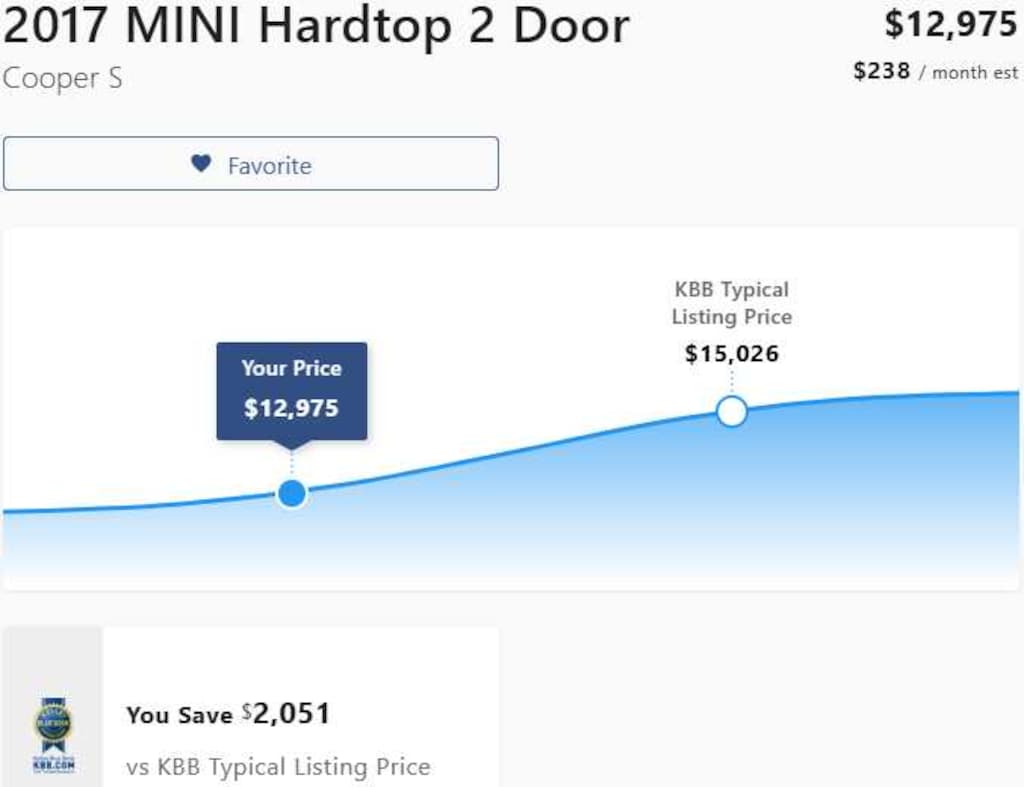 Used 2017 MINI Hardtop 2 Door Cooper S Hatchback