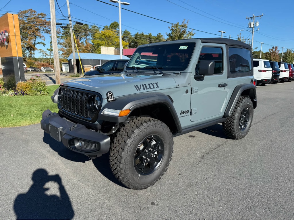 New 2025 Jeep Wrangler 2-DOOR WILLYS Sport Utility