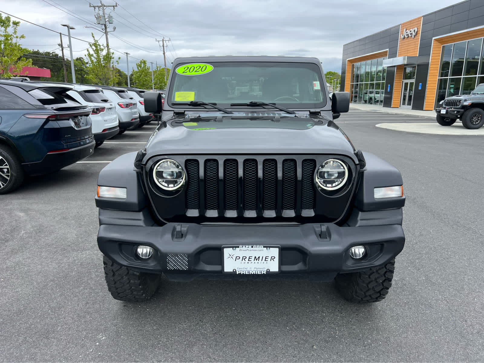 Used 2020 Jeep Wrangler Unlimited Willys with VIN 1C4HJXDG7LW174052 for sale in Hyannis, MA